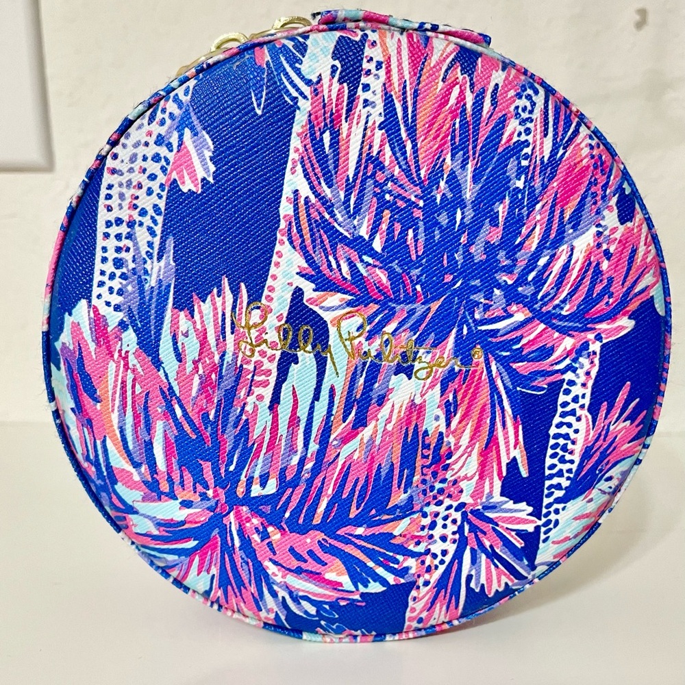 🩷💙Lilly Pulitzer Round Zipper Case